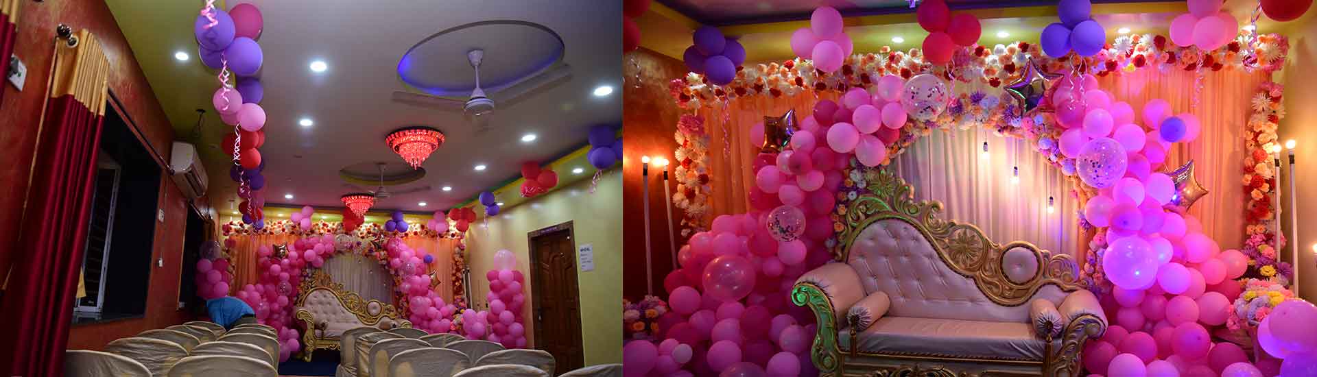 At which time it Is very rushed for a marriage hall?